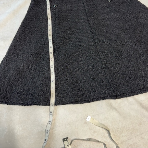 LOFT Black Tweed Fit & flare Short Sleeve Dress Size 2 - Picture 6 of 8